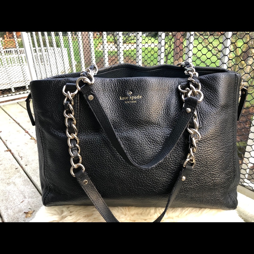 Kate Spade Pebble Leather Satchel